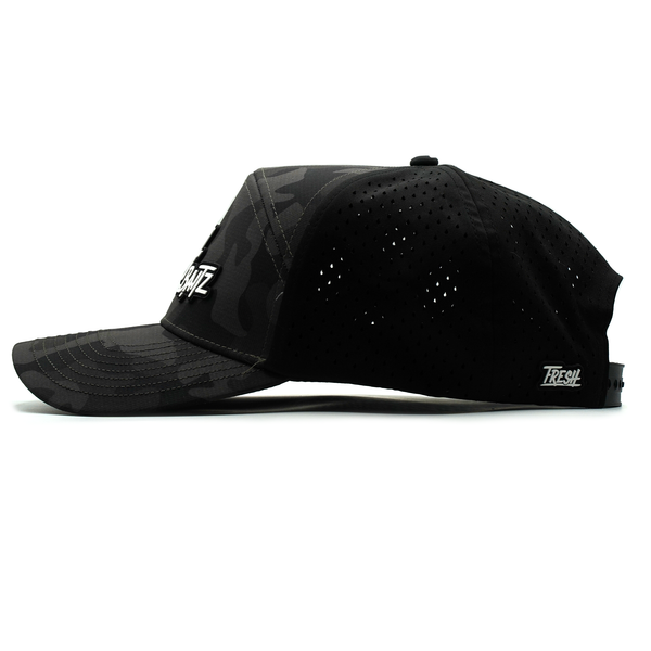 CoverShade Hat: Blackout Camo - Freshbaitz