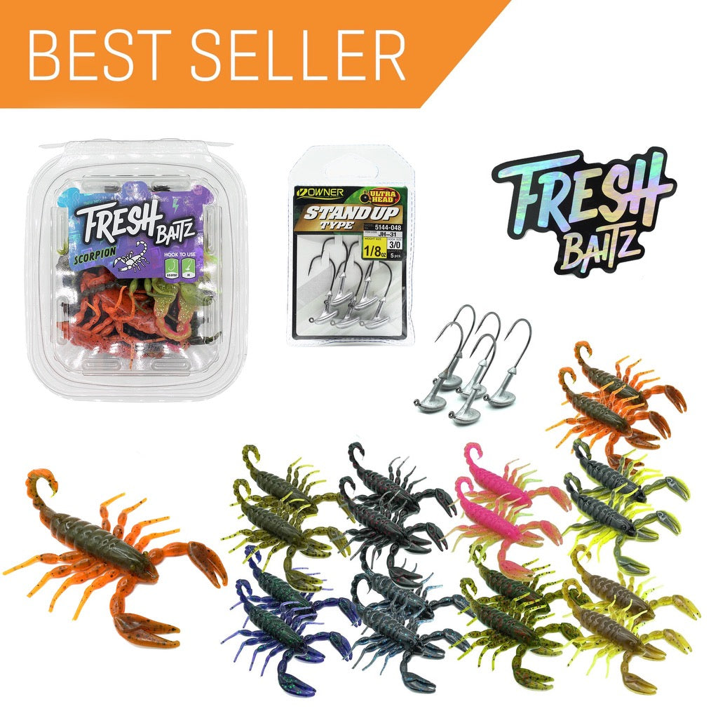 Scorpion Sampler Kit - Freshbaitz