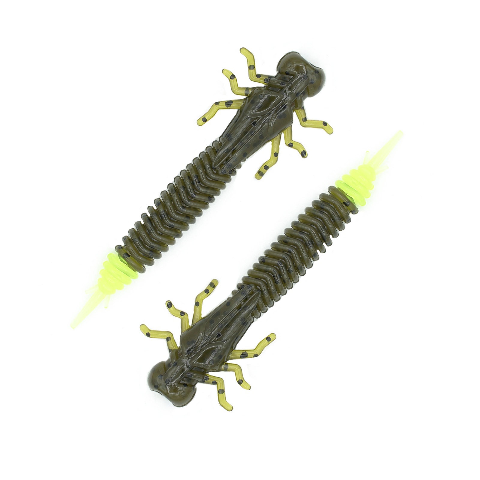 HellaMite - Green Pumpkin/Chartreuse Tail