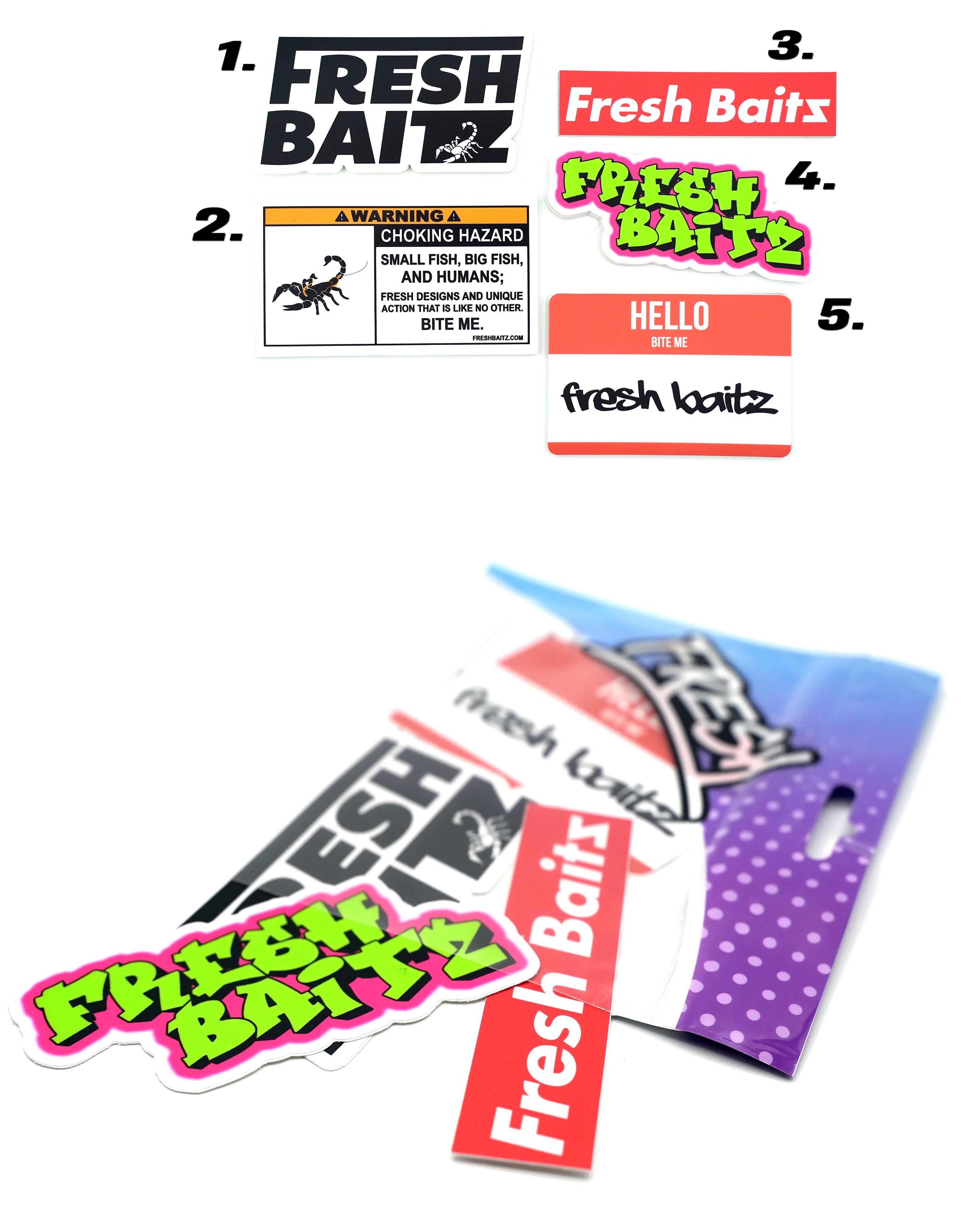 FRESH Sticker Pack - Freshbaitz